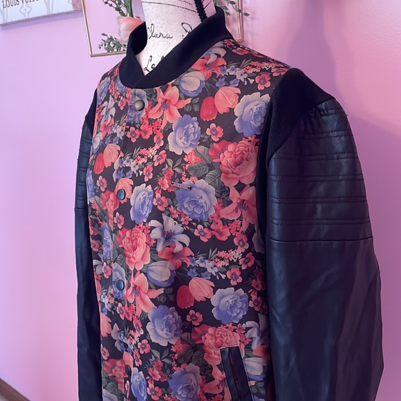 Kite Mens Floral Bomber Jacket - Picture 5 of 8